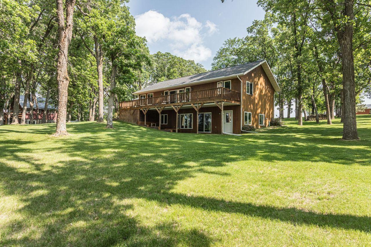 House from lakeside