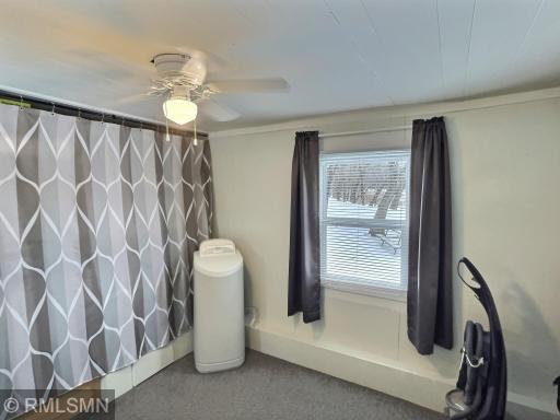 This second bedroom also has the water softener and new water heater in it.