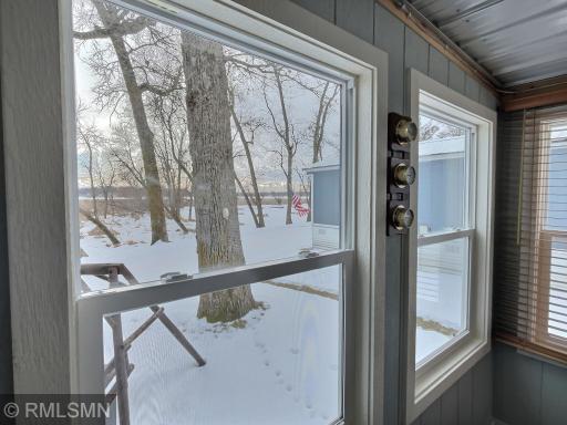 This provides view to Marina and to watch wildlifr right out the window.