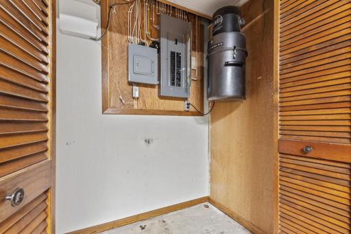 Thoughtful features continue throughout the home, including a built-in central vacuum system for easy maintenance
