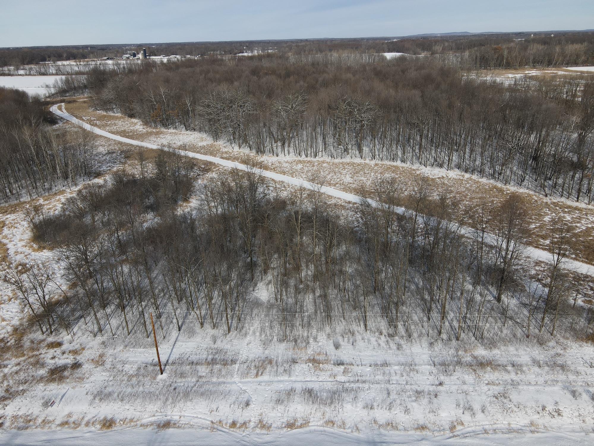 Facing north
