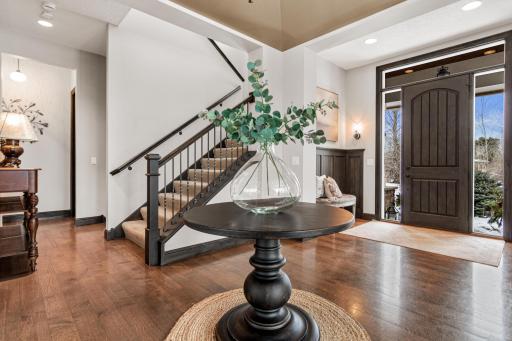 Foyer - Walk in an enjoy! Lutron home automation throughout this home as well as Sonos.