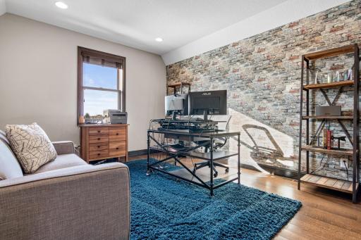 Bedroom 4 - being used as an office area.