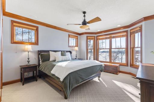 Primary Suite of your dreams with stunning lake views!