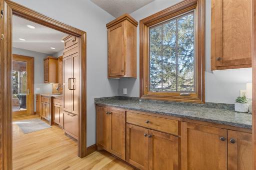 Butler's pantry for all of your kitchen storage needs!