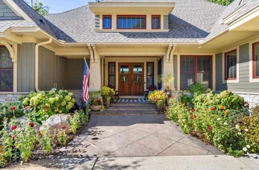 Craftsman style custom home with every detail thoughtfully curated! Professionally landscaped with the most beautiful perennials!