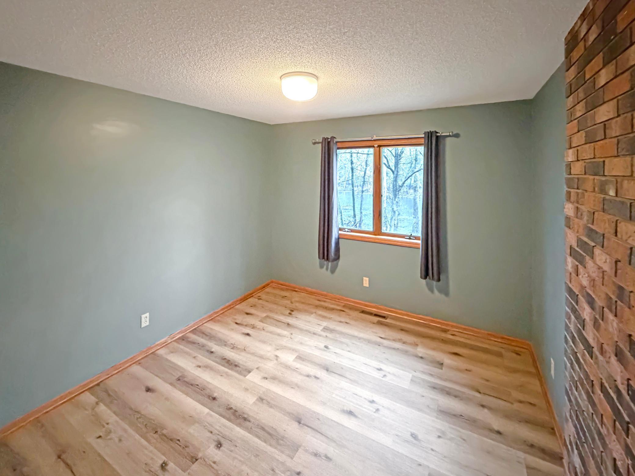 Main level bedroom one.