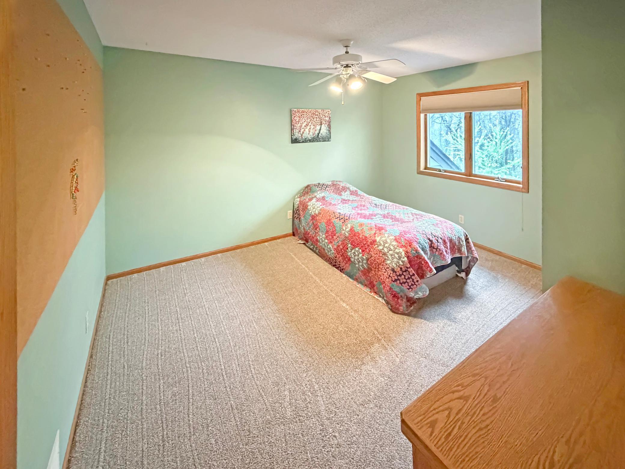 Upper level bedroom three.