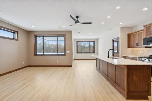 Massive windows letting in tons of light!