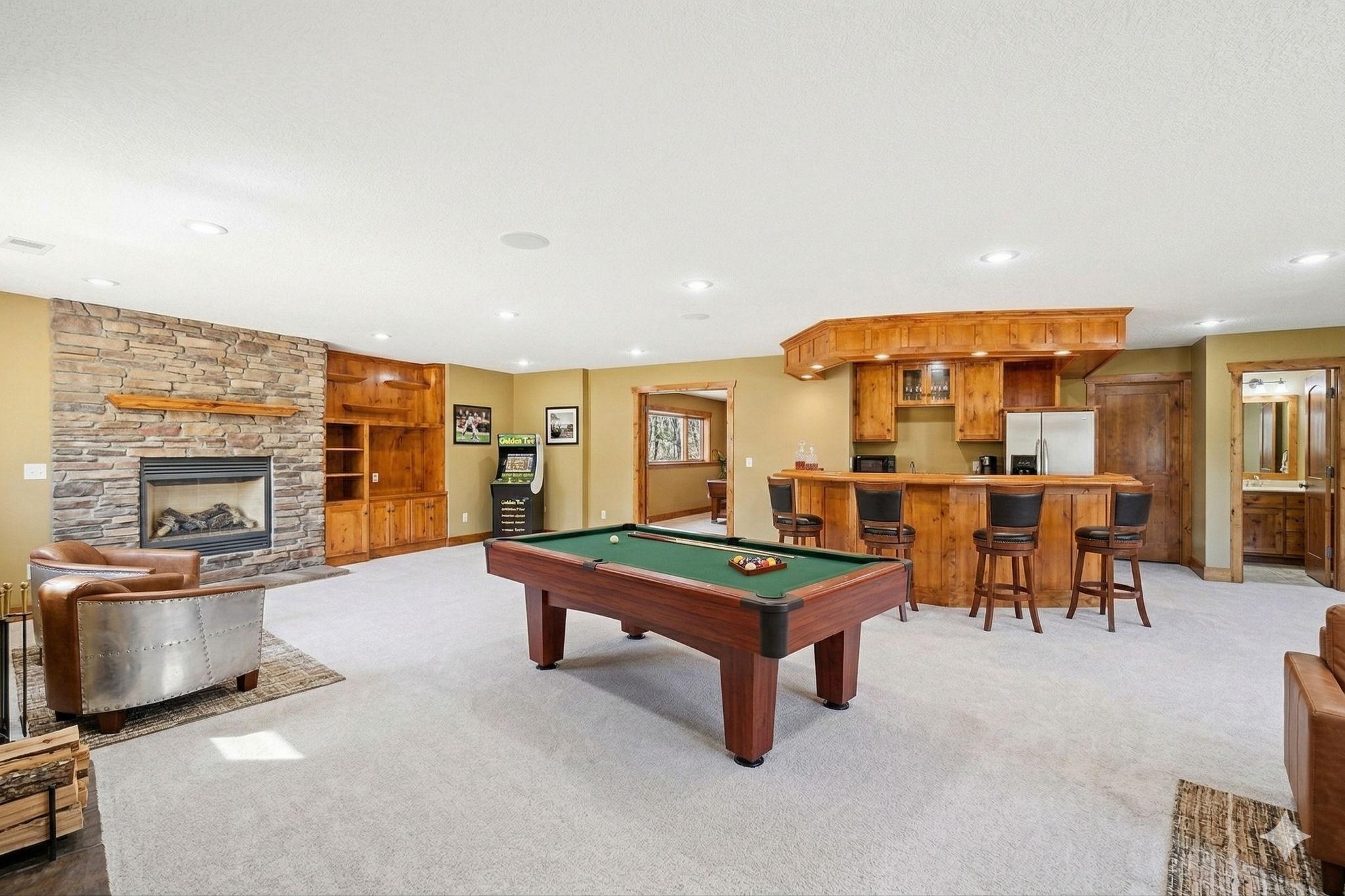 virtually staged to show options!