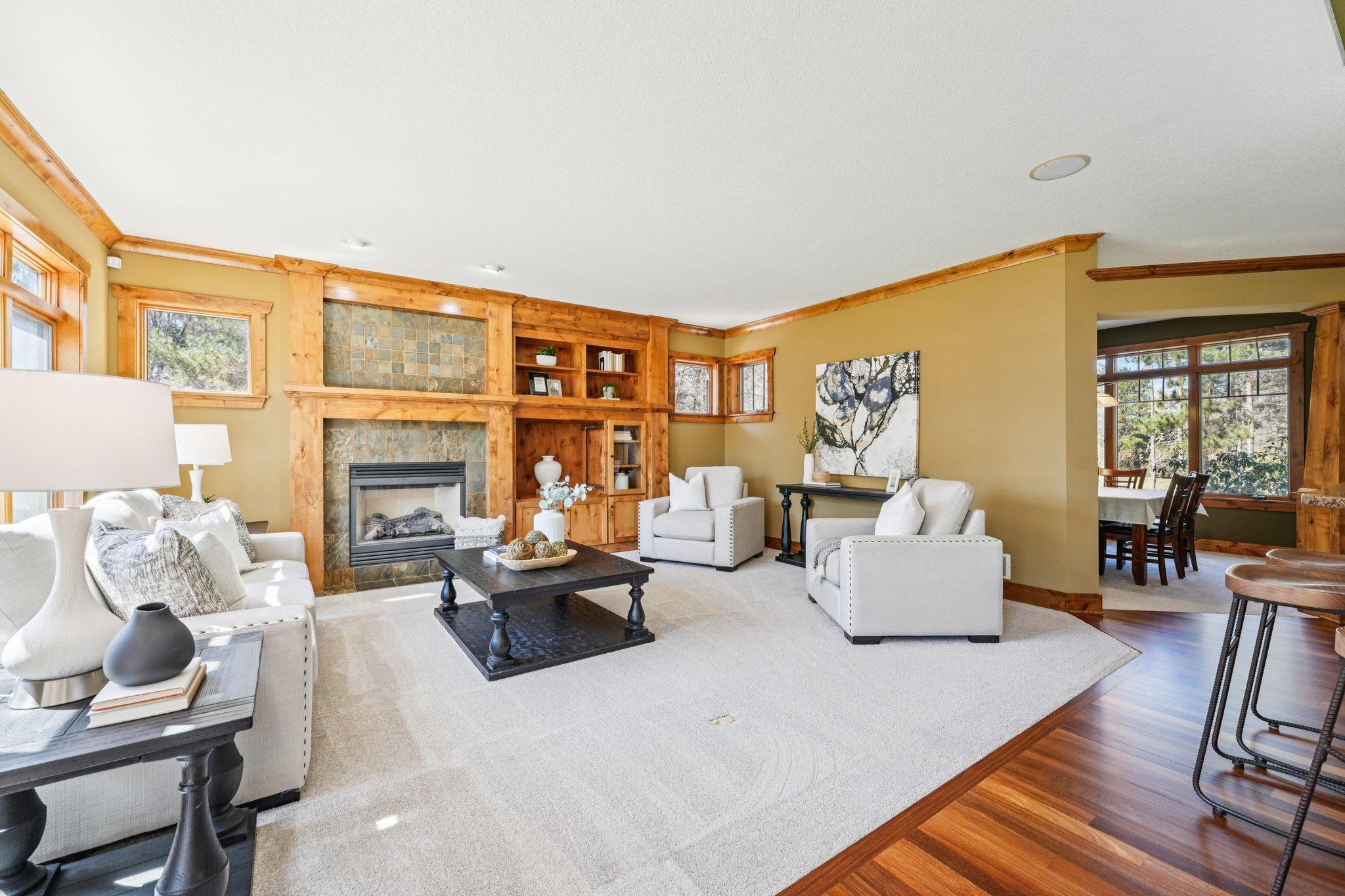 You will find lots of built-ins through-out this home!