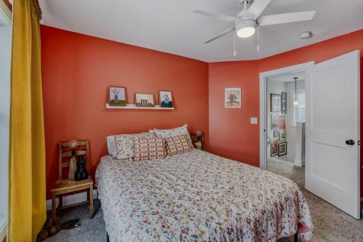 Third bedroom on the upper level.