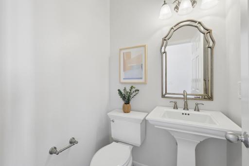 Main floor powder bathroom
