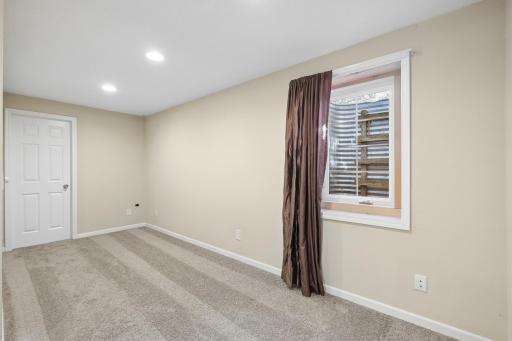 Spacious lower level