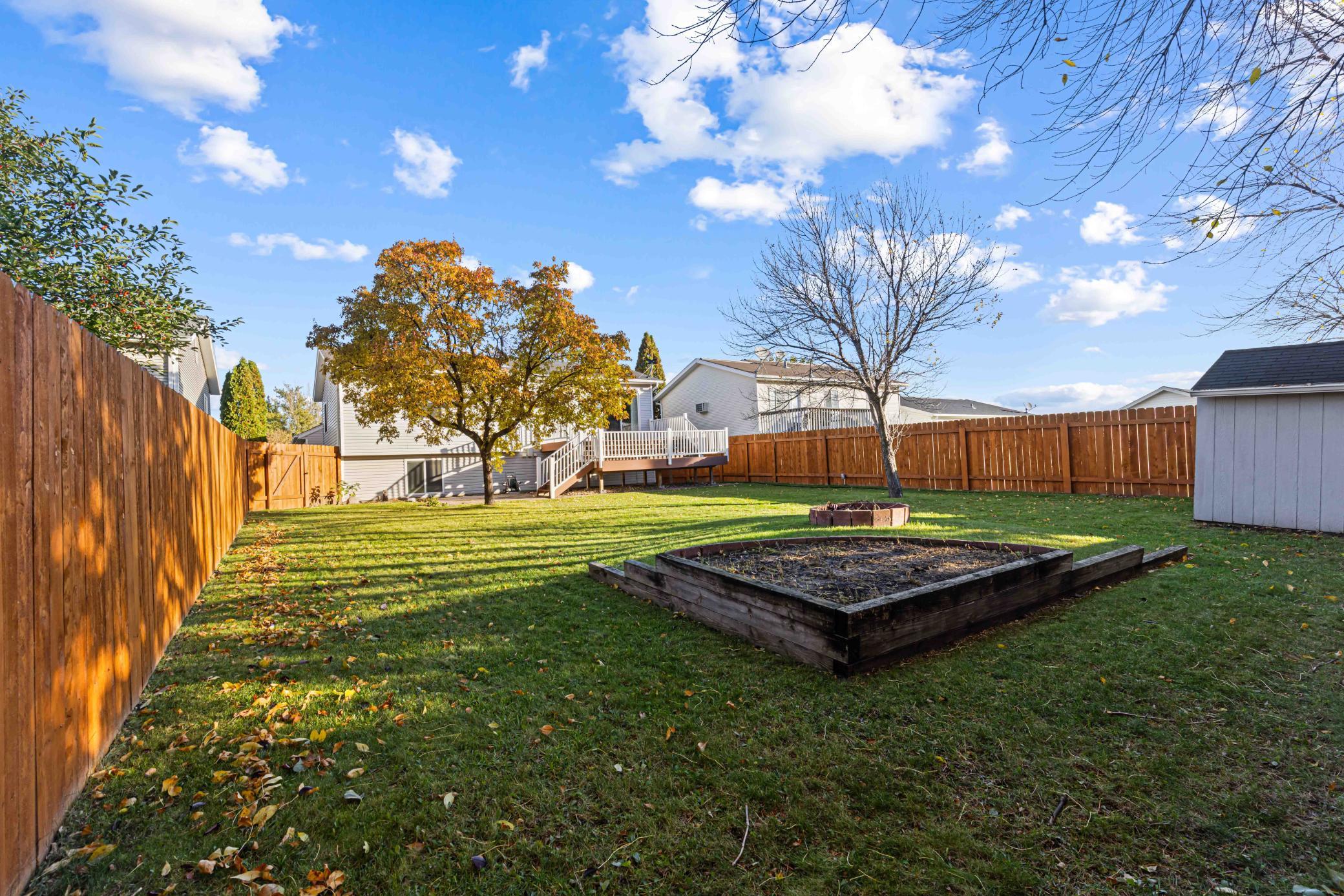 Fenced Yard