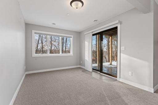 Lower level family room