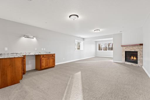 Lower level bar area