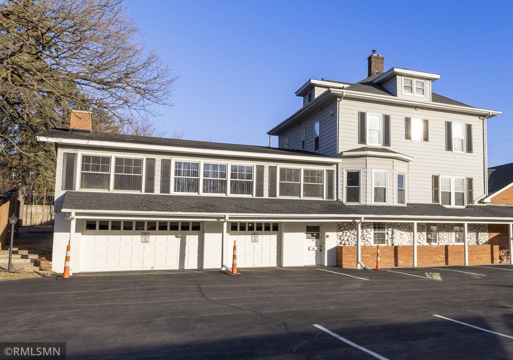 Parking lot to house