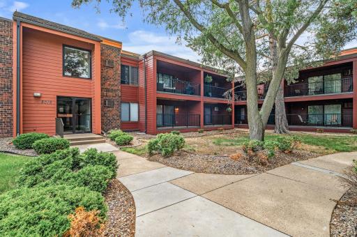 Two bed, two bath condo with an assigned heated garage space