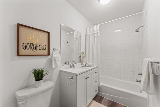 Upper level full bathroom