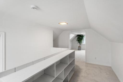 Upper level loft