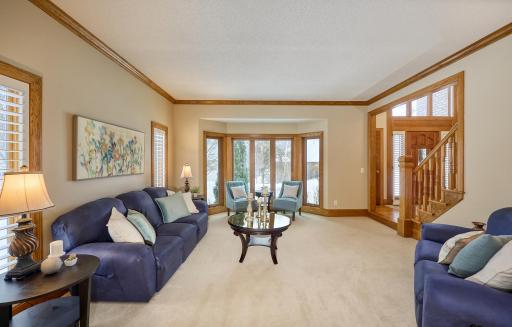 Bright Formal Livingroom off Foyer-a Welcoming First Impression