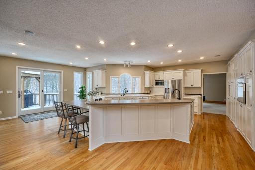 Generous Gormet Custom Kitchen