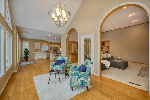 Bright Open Flexible Space Can be used as an Additional Seating or XL Table