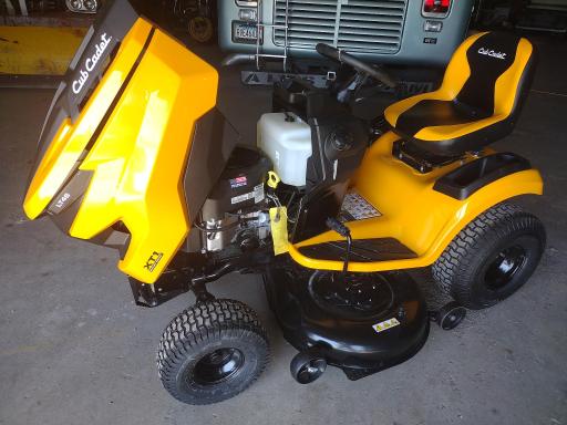 New Cub Cadet 46" mower included