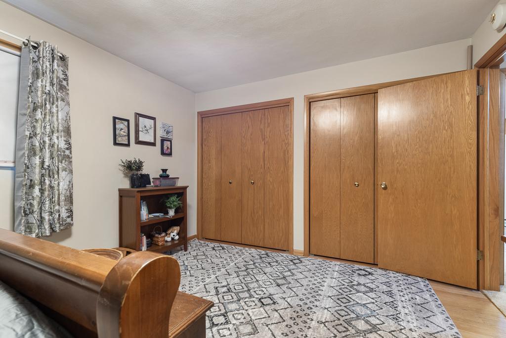 Dual closets for the primary bedroom!