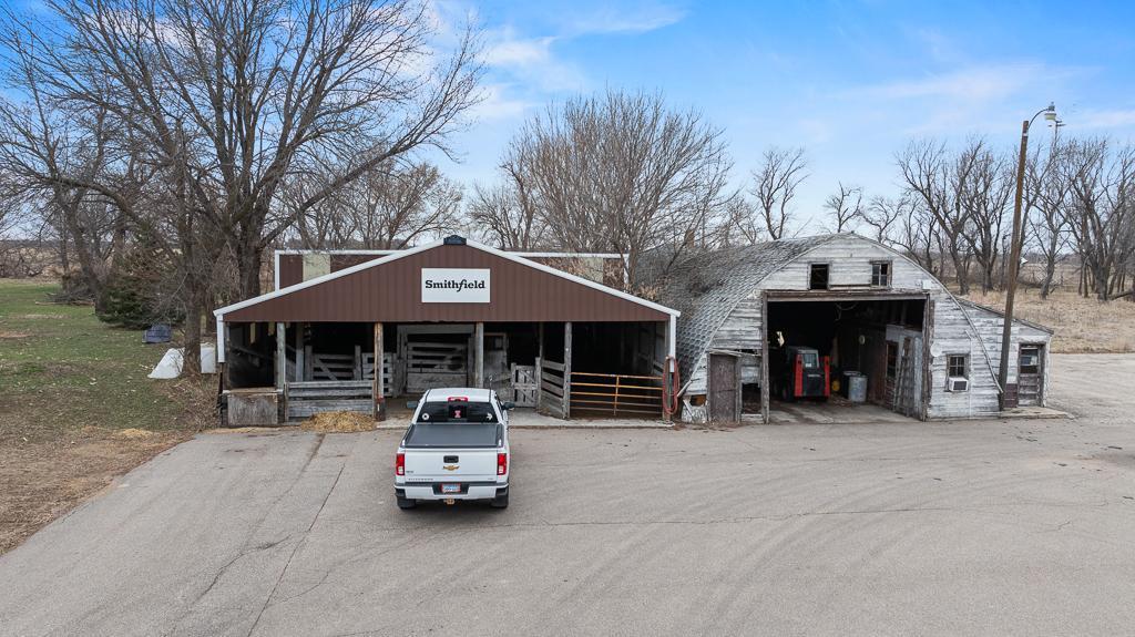 Additionally, a hog shed and quonset - a wide variety of business ventures for this property