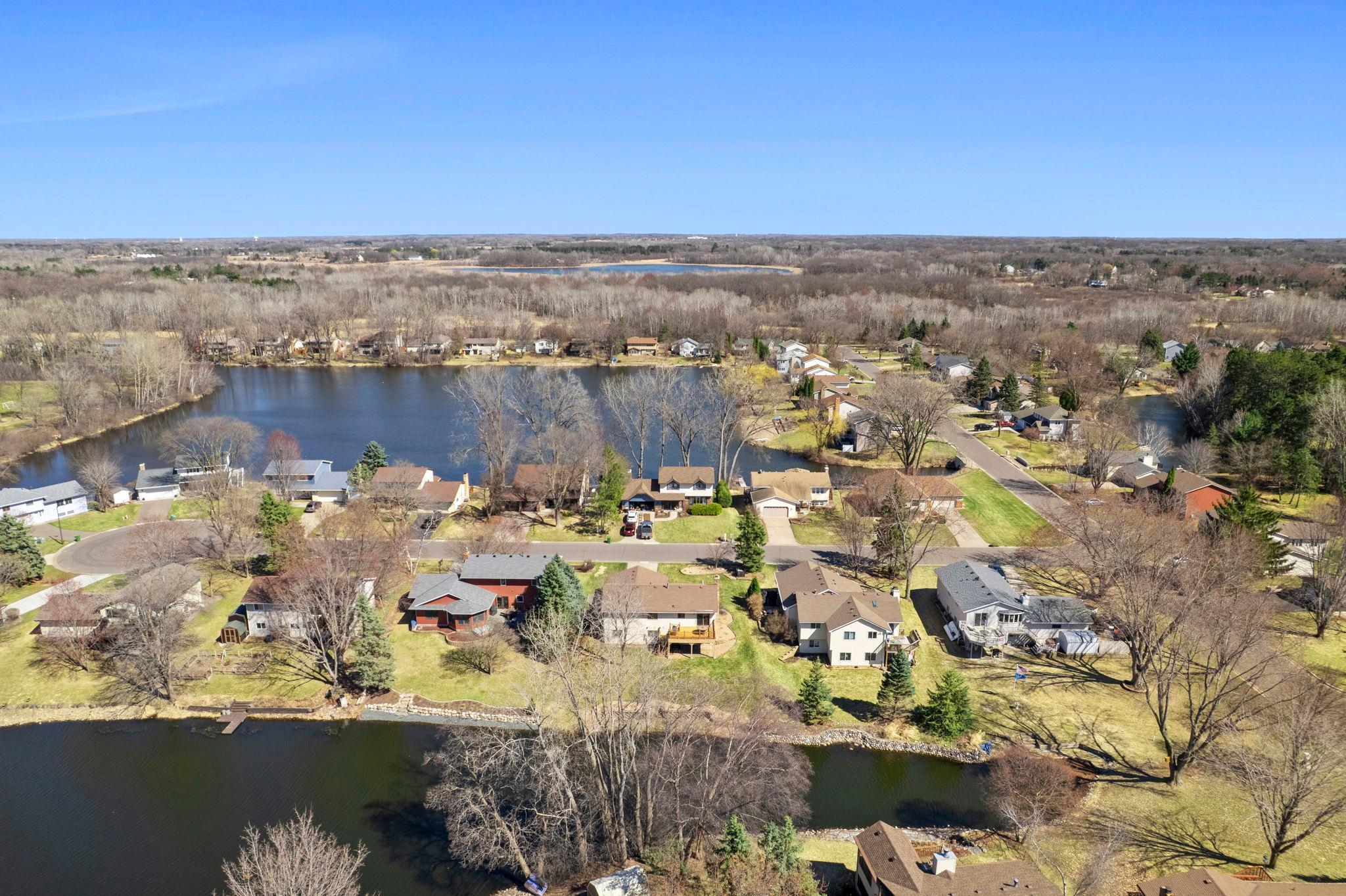 View to the east showing the largest area of Kerry Lake