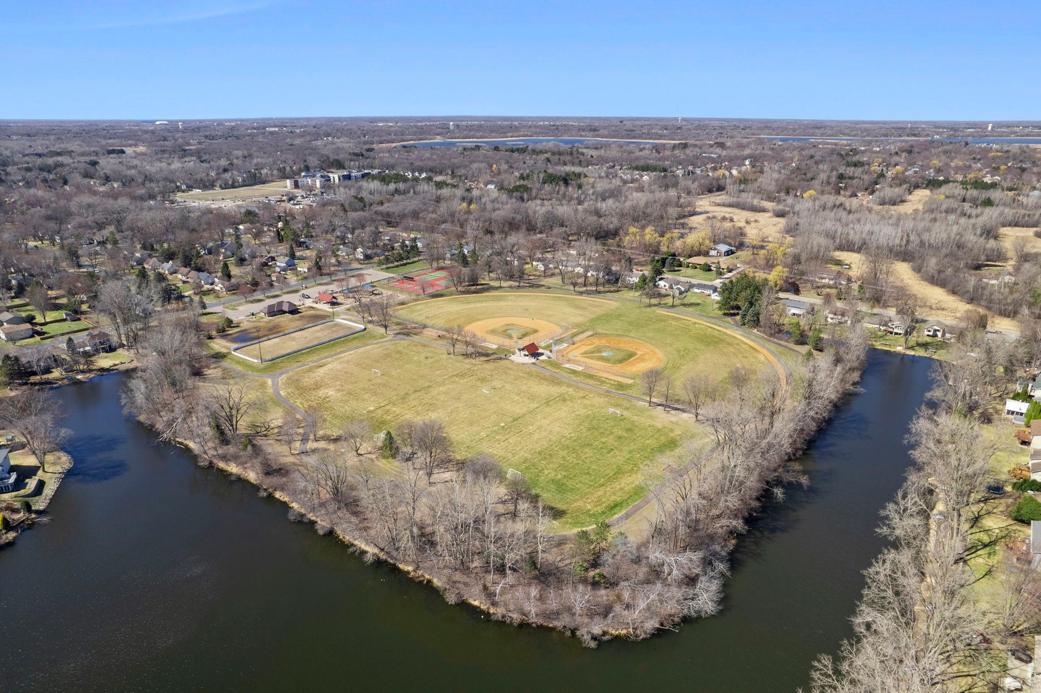 Bucher Park is just a few blocks away!