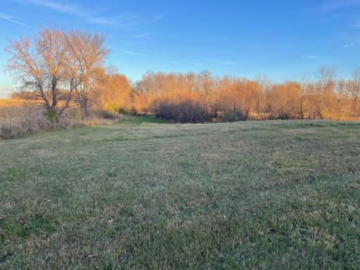 Fresh soil marks the beginning of a future dream house.