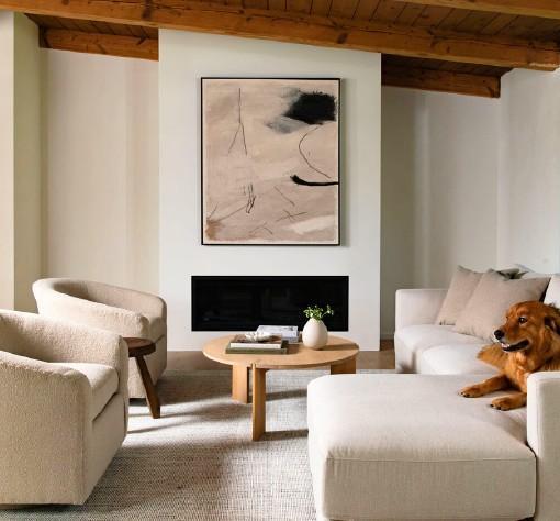 Thoughtfully designed living spaces balances architectural drama with livable comfort.