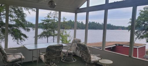 Enjoy these views bug free in the screen porch