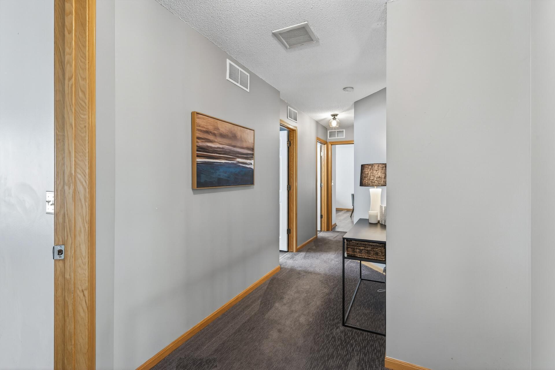 4 bedrooms make the upper level flexible for your needs.