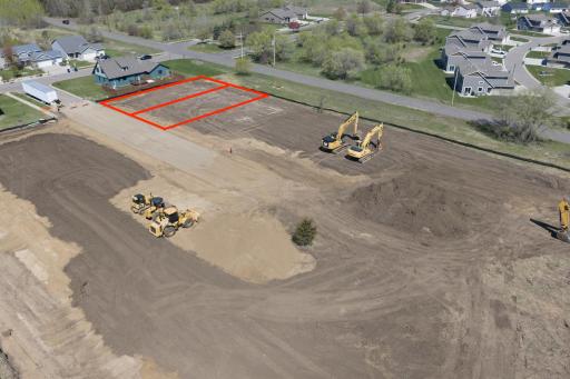 Lot lines shown are approximate at best and provided to give an idea of where the homes will be placed. .jpg