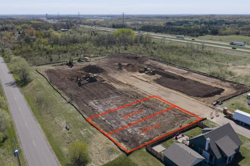 Lot lines shown are approximate at best and provided to give an idea of where the homes will be placed.