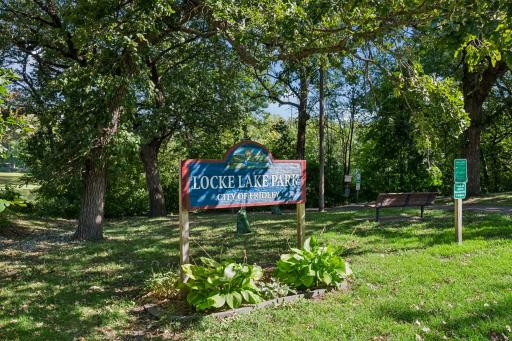 Locke Lake Park just a short walk through the neighborhood!