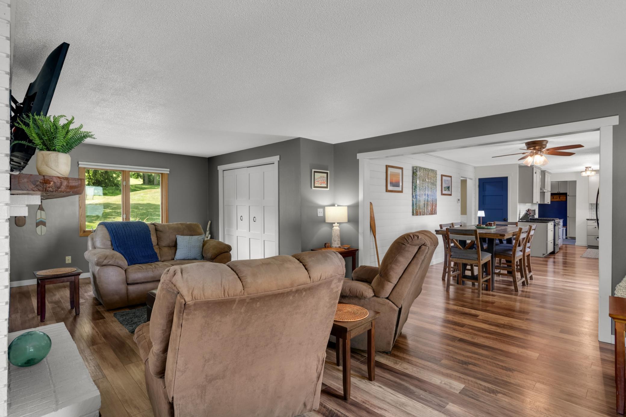 Spacious interior