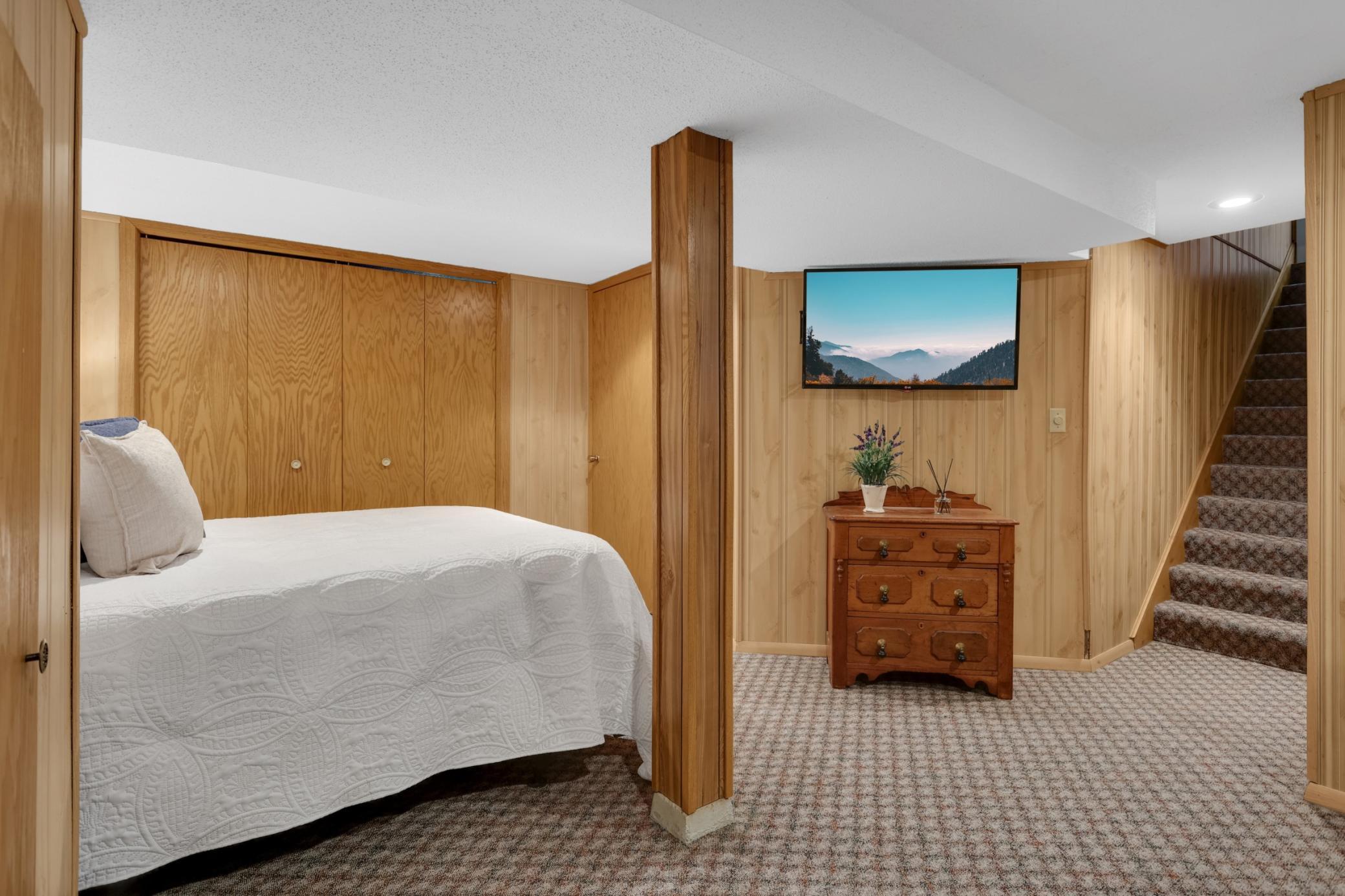 Non Conforming bedroom in lower level