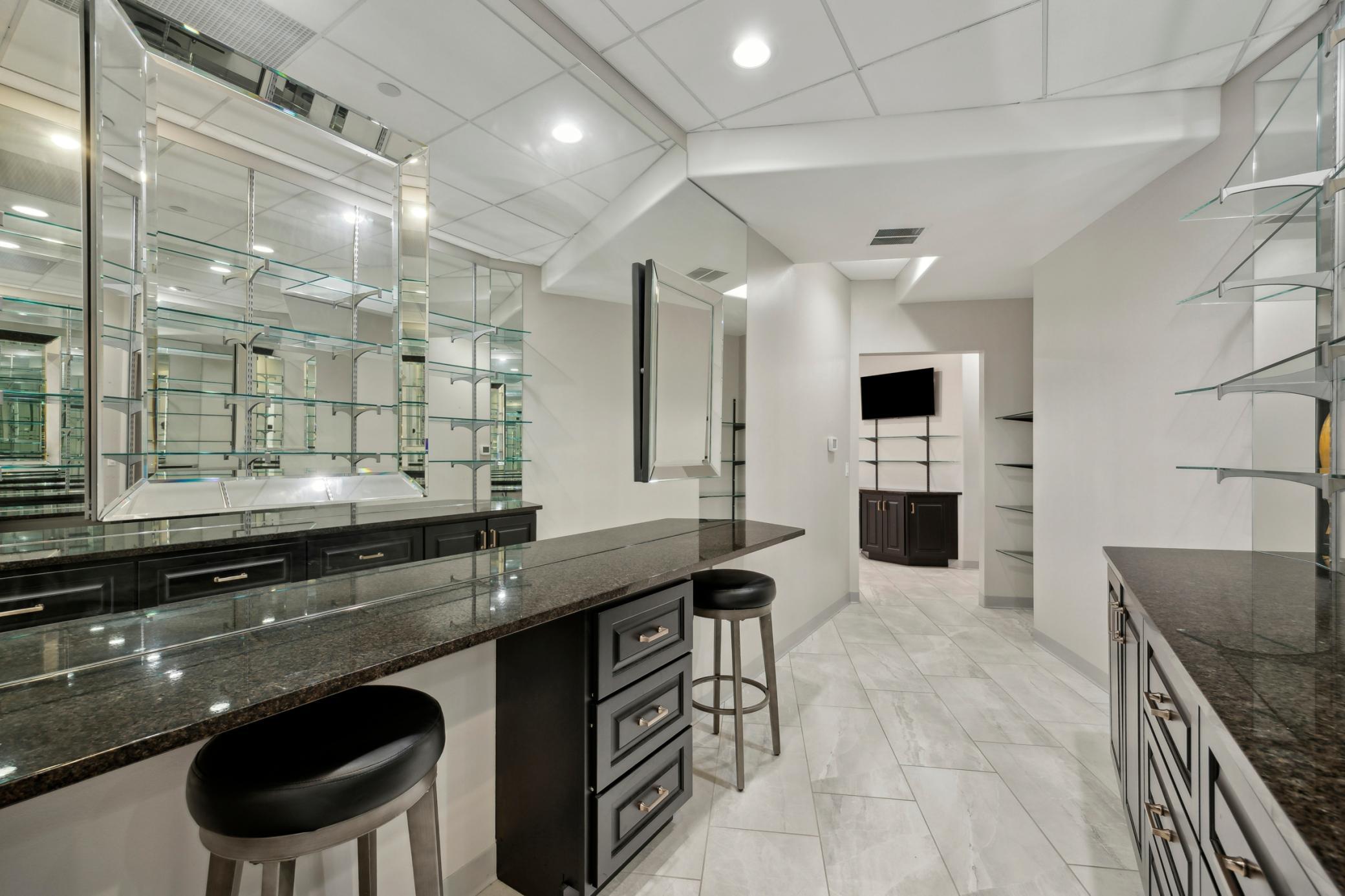 Upscale atmosphere suited for high-end restaurants.