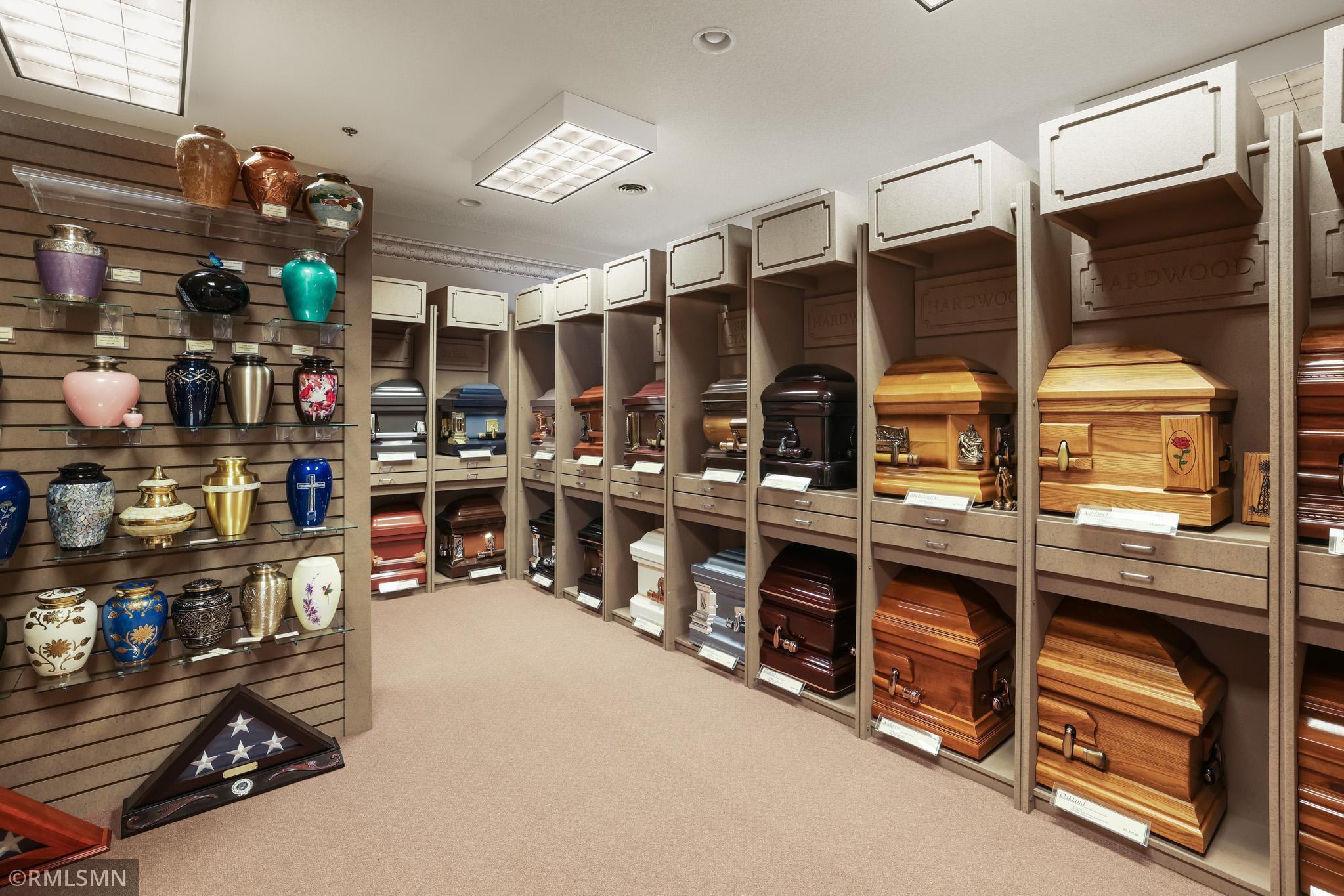 Showroom for products