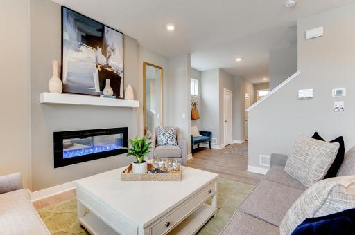 Wide and open throughout!!! (Photo of same plan, colors are similar)