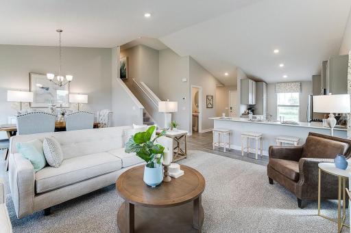 With vaulted ceilings and clean sight lines throughout the home, what's not to love?