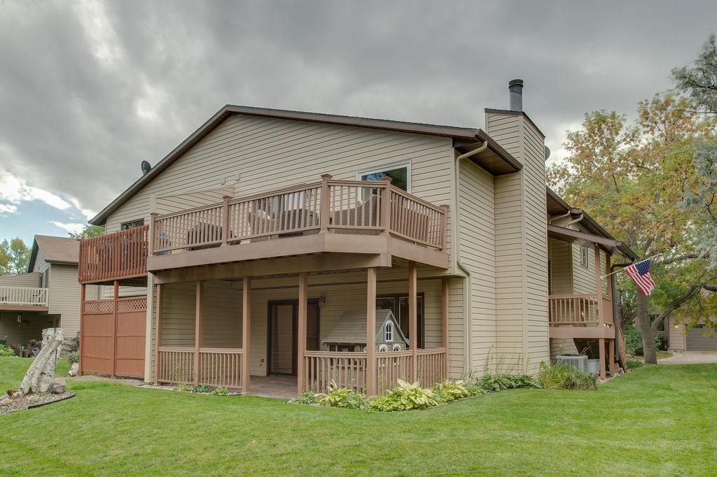 Walk out patio + deck!