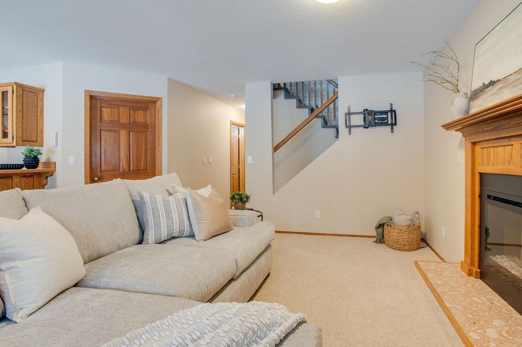 Lower level family room