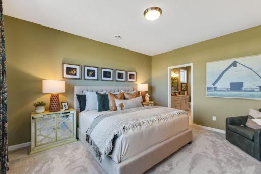 Owners Bedroom - Model Home