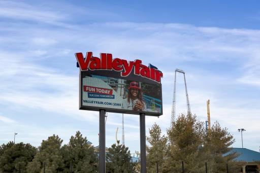 Amusement park about 20 minutes away